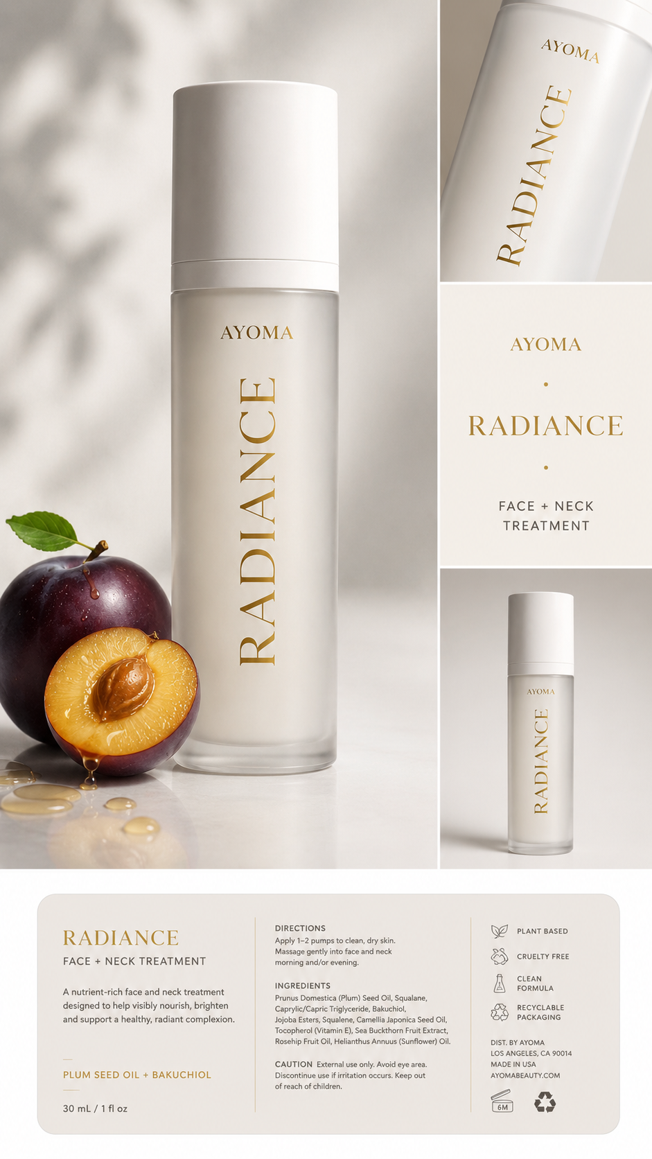 AYOMA Radiance - Face + Neck Treatment Oil