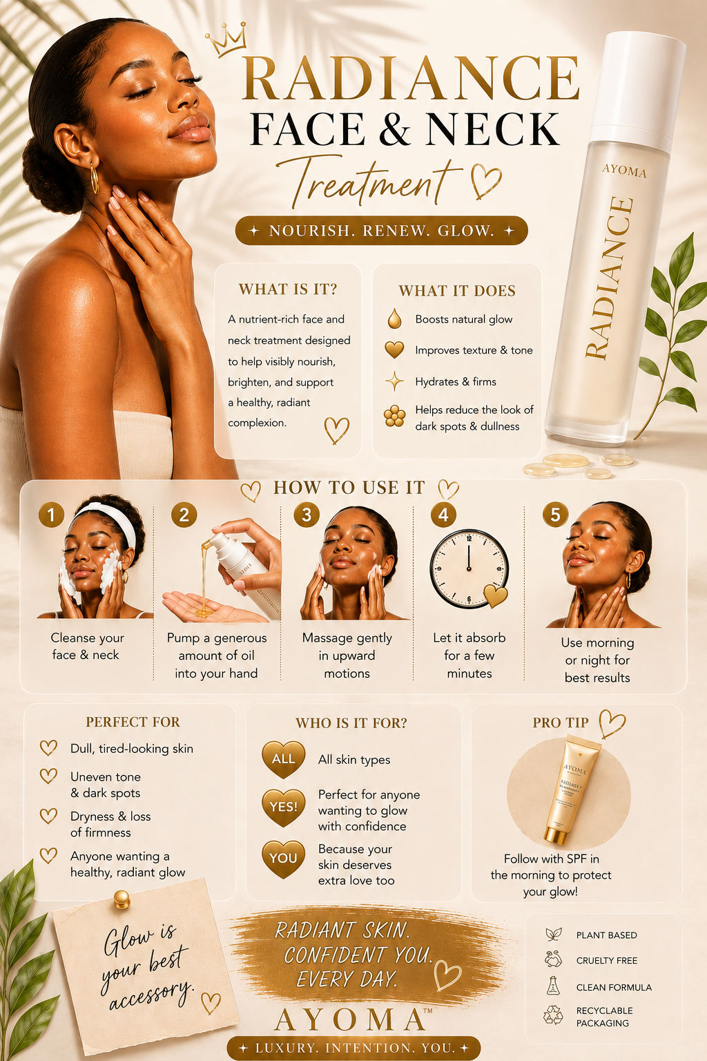 AYOMA Radiance - Face + Neck Treatment Oil