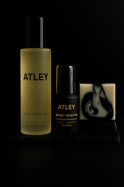 Atley™ Detox Bar · Face + Beard Cleanser (Unscented)