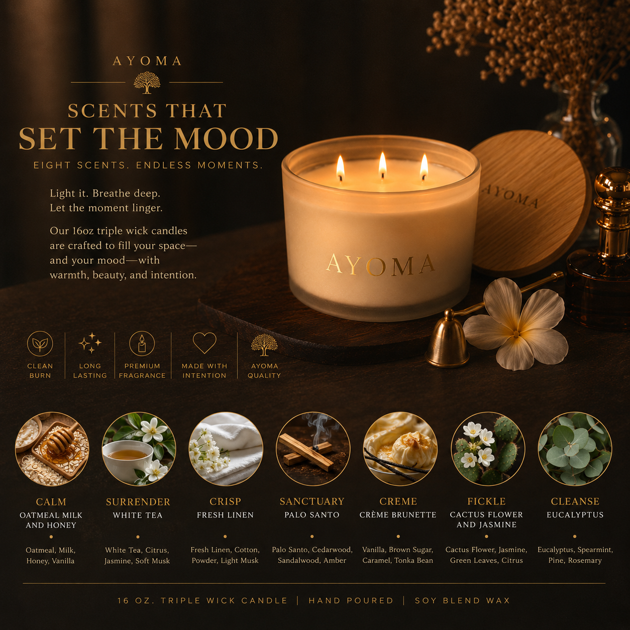 AYOMA Luxury Candle