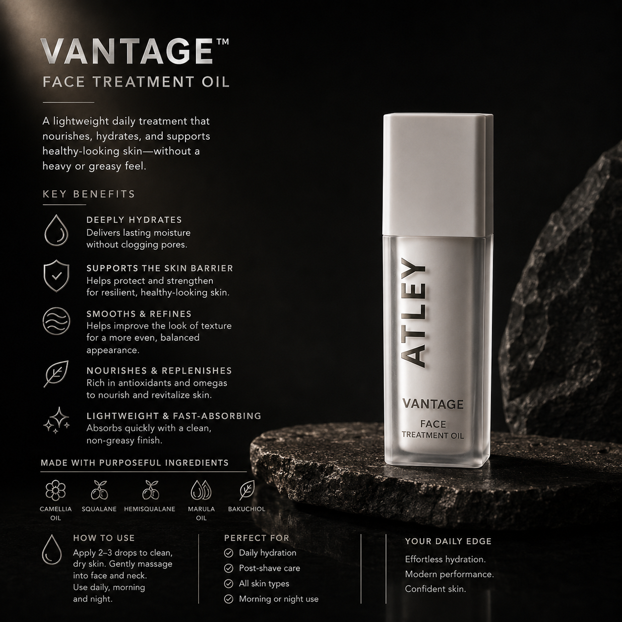 Atley™ Vantage Face Oil