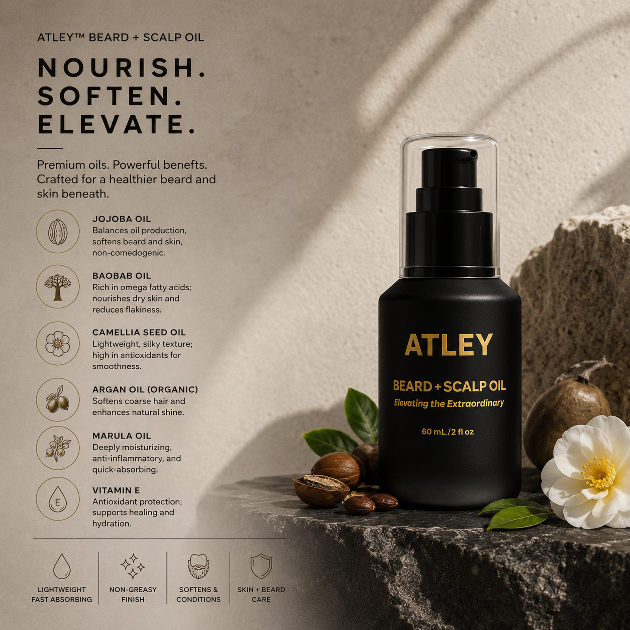 Atley™ Beard Oil